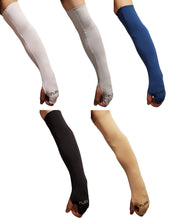 Load image into Gallery viewer, 5 Pairs Cooling Arm Sleeves with Thumb Holes Cover UV Sun Protection Outdoor Sports XERU
