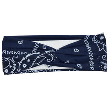 Load image into Gallery viewer, 6 Assorted 3&quot; Paisley Yoga Headbands For Women Girls Hairbands Headwrap Twisted
